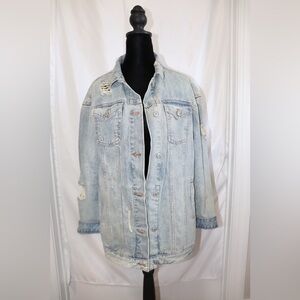 Express Oversized Women’s Denim Jacket XS/S